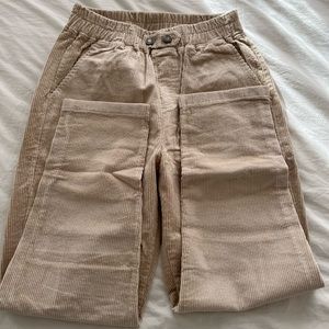 Pigment pull on corduroy pants